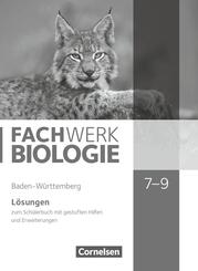 Fachwerk Biologie - Baden-W&uuml;rttemberg - 7.-9. Schuljahr