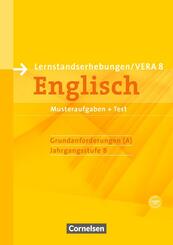 Vorbereitungsmaterialien f&uuml;r VERA - Vergleichsarbeiten/ Lernstandserhebungen - Englisch - 8. Schuljahr: Grundanforderungen