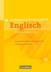 Vorbereitungsmaterialien f&uuml;r VERA - Vergleichsarbeiten/ Lernstandserhebungen - Englisch - 8. Schuljahr: Erweiterte Anforderungen