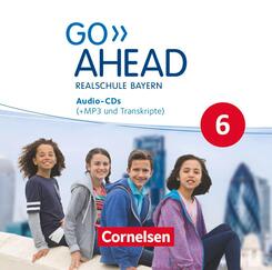 Go Ahead - Realschule Bayern 2017 - 6. Jahrgangsstufe,3 Audio-CDs, MP3