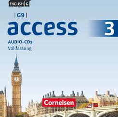 Access - G9 - Ausgabe 2019 - Band 3: 7. Schuljahr,3 Audio-CDs