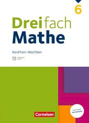 Dreifach Mathe - Nordrhein-Westfalen - Ausgabe 2022 - 6. Schuljahr