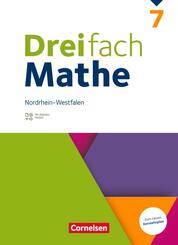 Dreifach Mathe - Nordrhein-Westfalen - Ausgabe 2022 - 7. Schuljahr