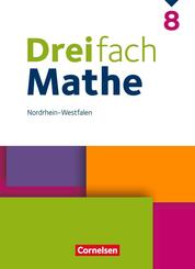 Dreifach Mathe - Nordrhein-Westfalen - Ausgabe 2022 - 8. Schuljahr