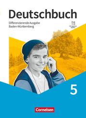Deutschbuch - Sprach- und Lesebuch - Differenzierende Ausgabe Baden-W&uuml;rttemberg 2024 - 5. Schuljahr