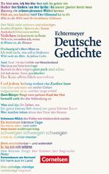 Echtermeyer: Deutsche Gedichte - Von den Anf&auml;ngen bis zur Gegenwart - Jubil&auml;umsausgabe