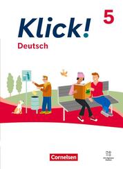 Klick! - F&auml;cher&uuml;bergreifendes Lehrwerk f&uuml;r Lernende mit F&ouml;rderbedarf - Deutsch - Ausgabe ab 2024 - 5. Schuljahr