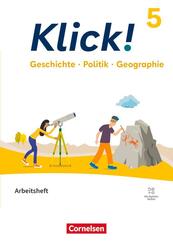 Klick! - F&auml;cher&uuml;bergreifendes Lehrwerk f&uuml;r Lernende mit F&ouml;rderbedarf - Geschichte Politik Geographie - Fachhefte f&uuml;r alle Bundesl&auml;nder - Ausgabe ab 2024 - 5. Schuljahr
