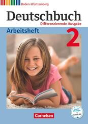 Deutschbuch - Sprach- und Lesebuch - Differenzierende Ausgabe Baden-W&uuml;rttemberg 2016 - Band 2: 6. Schuljahr