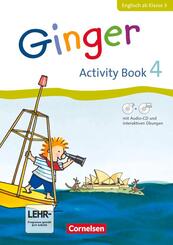 Ginger - Lehr- und Lernmaterial f&uuml;r den fr&uuml;h beginnenden Englischunterricht - Allgemeine Ausgabe - Neubearbeitung - 4. Schuljahr