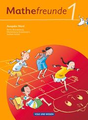 Mathefreunde - Ausgabe Nord 2010 (Berlin, Brandenburg, Mecklenburg-Vorpommern, Sachsen-Anhalt) - 1. Schuljahr
