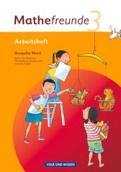 Mathefreunde - Ausgabe Nord 2010 (Berlin, Brandenburg, Mecklenburg-Vorpommern, Sachsen-Anhalt) - 3. Schuljahr