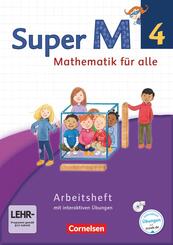 Super M - Mathematik f&uuml;r alle - Westliche Bundesl&auml;nder - Neubearbeitung - 4. Schuljahr