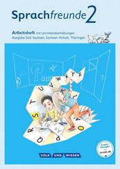 Sprachfreunde - Sprechen - Schreiben - Spielen - Ausgabe S&uuml;d (Sachsen, Sachsen-Anhalt, Th&uuml;ringen) - Neubearbeitung 2015 - 2. Schuljahr