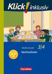 Klick! inklusiv - Mathematik, Grundschule / F&ouml;rderschule - Themenhefte f&uuml;r Lernende mit F&ouml;rderbedarf - 3./4. Schuljahr
