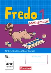 Fredo - Mathematik - Ausgabe A - 2021 - 1. Schuljahr F&ouml;rderheft mit interaktiven &Uuml;bungen auf scook.de - Mit Stickerbogen