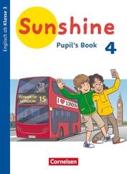 Sunshine - Englisch ab Klasse 3 - Allgemeine Ausgabe 2020 - 4. Schuljahr Pupil's Book