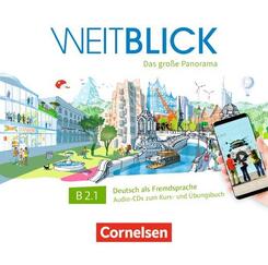 Weitblick - Das gro&szlig;e Panorama - B2: Band 1, 1 Audio-CD