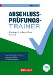 Abschlusspr&uuml;fungstrainer Deutsch - Hessen - 10. Schuljahr
