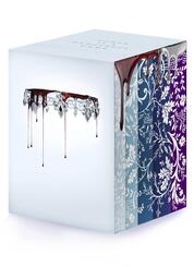 Red Queen 10th Anniversary Deluxe 5-book Box Set with stenciled edges