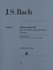 Sonaten f&uuml;r Fl&ouml;te und Klavier (Cembalo): Johann Sebastian Bach - Fl&ouml;tensonaten, Band II (Drei J. S. Bach zugeschriebene Sonaten)