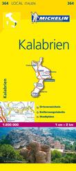 Michelin Karte Kalabrien