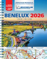 Benelux 2026 - Tourist and Motoring Atlas (A4-Spiral)