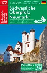 Südwestliche Oberpfalz, Neumarkt, Wander - Radkarte 1 : 50 000