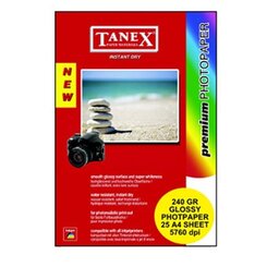 TANEX Fotopapier Hochglanz - 180g 25 Blatt A4