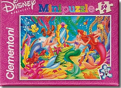 Disney Mini-Puzzle - Princess (54 Teile, Motiv zufällig)