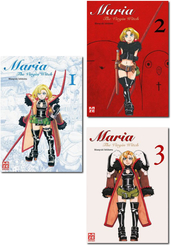 Manga Sammlung: Maria the Virgin Witch - Die komplette Serie (3 Bücher)