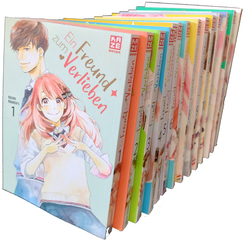 Manga Sammlung: Ein Freund zum Verlieben - Die komplette Serie (14 Bücher)