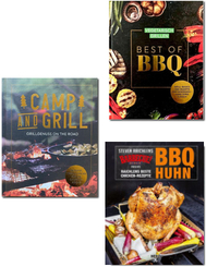 BBQ, Burger und Grillen - Buchpaket (4 Bücher)