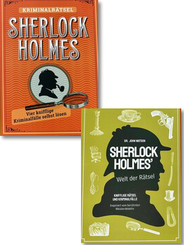 Sherlock Holmes - Kriminalrätsel für Jugendliche & Erwachsene (2 Bücher)