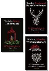 3x 24 Weihnachtskrimis - Krimi-Paket (3 Bücher)