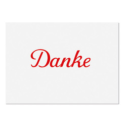 krima & isa Postkarte - Danke (10 St&uuml;ck)