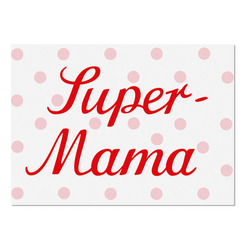krima & isa Postkarte - Super-Mama (10 St&uuml;ck)