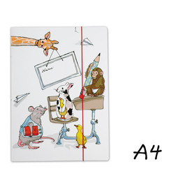 Sparpaket: krima & isa Sammelmappe DIN A4 - Tiere (5 St&uuml;ck)