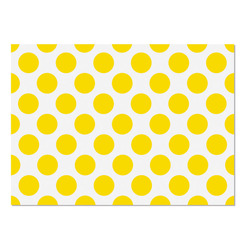 krima & isa Postkarte Punkte Gelb