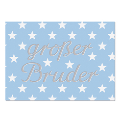 krima & isa Postkarte Gro&szlig;er Bruder