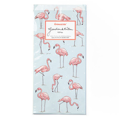 krima & isa Geschenkt&uuml;ten - Flamingo (6 St&uuml;ck)
