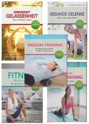Fitness Buchpaket - Ratgeber Gesund leben (5 Bücher)