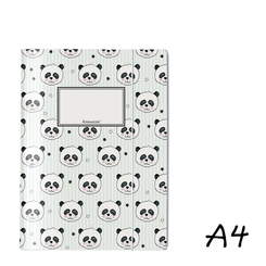 Sparpaket:krima & isa Sammelmappe DIN A4 Panda (5 St&uuml;ck)