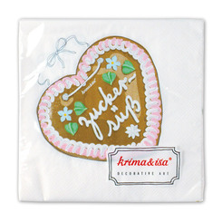 Sparpaket: krima & isa Servietten - Lebkuchen (30 P&auml;ckchen)