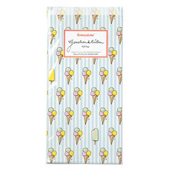 krima & isa Geschenktüten - Eis (6 Stück, 29 x 14 cm)