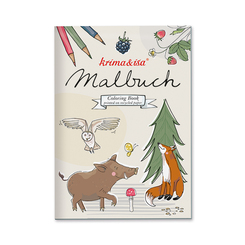 krima & isa Malbuch Waldtiere