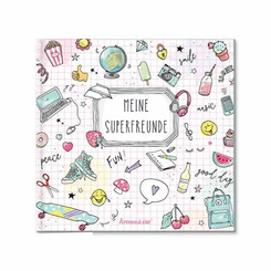 krima & isa Freundebuch - Meine Superfreunde Girlpower