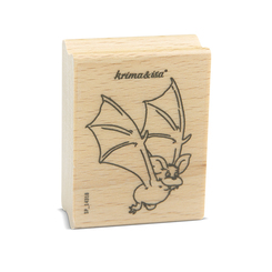 krima & isa Stempel Fledermaus