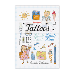 krima & isa Tattoo Erster Schultag