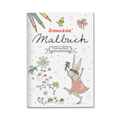 krima & isa Malbuch Hasentanz